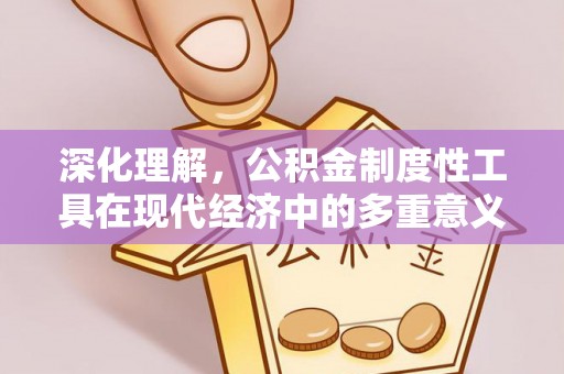 深坑深化理解，公积金制度性工具在现代经济中的多重意义